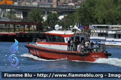 Imbarcazione
Türkiye Cumhuriyeti - Turchia
İstanbul Büyükşehir Zabita - Polizia locale Area Metropolitana Istambul

