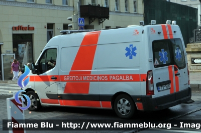 Renault Master IV serie
Lietuvos Respublika - Repubblica di Lituania
 Greitoji Medicinos Pagalba - Servizio Ambulanze Pubblico
Parole chiave: Renault Master_IVserie Ambulanza