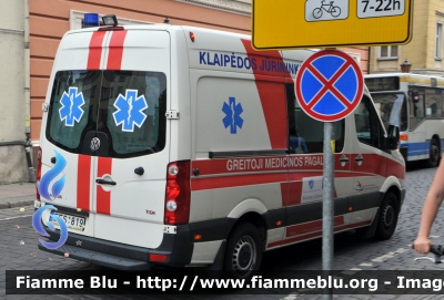 Volkswagen Crafter I serie
Lietuvos Respublika - Repubblica di Lituania
 Greitoji Medicinos Pagalba - Servizio Ambulanze Pubblico
Parole chiave: Volkswageg Crafter_Iserie Ambulanza