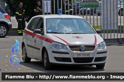 Volkswagen Polo IV serie restyle 
Croce Rossa Italiana 
 Comitato Regionale Lombardia
 CRI 156AD
Parole chiave: Lombardia Servizi_sociali CRI156AD Volkswagen Polo_IVserie_restyle