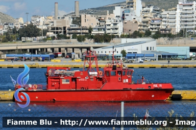 Imbarcazione
Ελληνική Δημοκρατία - Hellenic Republic - Grecia
Πυροσβεστικού Σώματος - Vigili del Fuoco
ΠΣ 15
