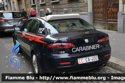 Alfa Romeo 159
Carabinieri
 Nucleo Radiomobile Milano
 CC CA400
Parole chiave: Alfa-Romeo Nuova_G159 CCCA400 130_ANC