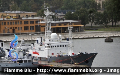 Nave Idrografica classe Nawigator
Rzeczpospolita Polska - Polonia
 Marynarka Wojenna - Marina Militare 
ORP Hydrograf 263
