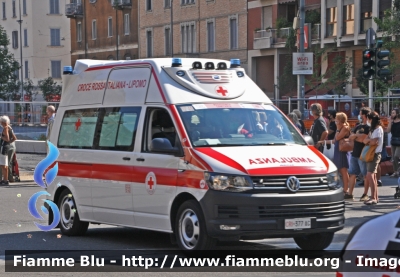 Volkswagen Transporter T6
Croce Rossa Italiana
Comitato Locale di Lipomo CO
Allestita Aricar
CRI 377AG
Parole chiave: Lombardia (CO) Ambulanza Volkswagen Trasporter_T6 CRI377AG