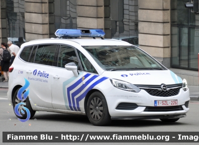 Opel Zafira
Koninkrijk België - Royaume de Belgique - Königreich Belgien - Belgio
Police Locale Bruxelles Capitale Ixelles - Brussel Hoofdstad Elsene
