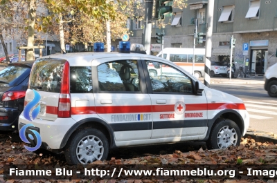 Fiat Nuova Panda 4X4 I serie 
Croce Rossa Italiana
Comitato Locale di Chieri TO
CRI 228AC
Parole chiave: Piemonte (TO) Automedica Fiat Panda_4X4_Iserie CRI228AC