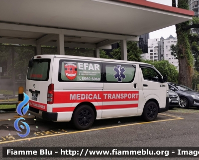 Toyota HiAce
Republic of Singapore - Republik Singapura - 新加坡共和国
EFAR Medical Transport
Parole chiave: Ambulance Ambulanza