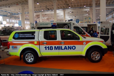 Nissan Navara III serie
Unità speciale grandi emergenze
118 Milano
Fuoristrada Coordinamento Avanzato
Parole chiave: Lombardia MI Automedica 