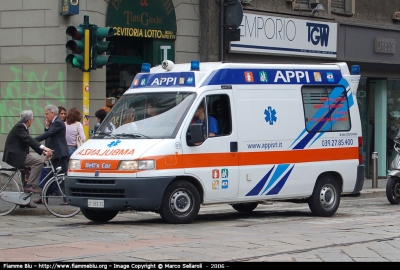 Fiat Ducato II serie
APPI Muggiò MB
Parole chiave: Lombardia MB Ambulanza
