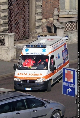 Fiat Ducato III serie
Pubblica Assistenza Padre Pio MI
Parole chiave: Lombardia MI Ambulanza