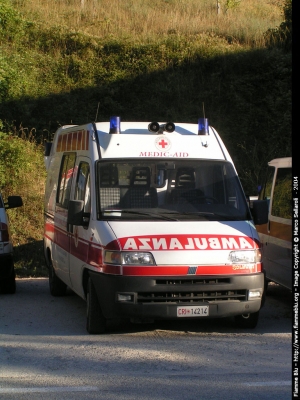 Fiat Ducato II serie
CRI Comitato Loc. Gualdo Tadino PG
Parole chiave: Umbria PG Ambulanza