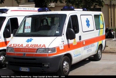 Fiat Ducato II serie
Misericordia di Pistoia
Parole chiave: Toscana PT Ambulanza