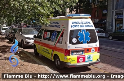 Volkswagen Transporter T6
Croce Azzurra Porto San Giorgio FM
Allestita Mariani Fratelli
Parole chiave: Marche (FM) Ambulanza Volkswagen Transporter_T6