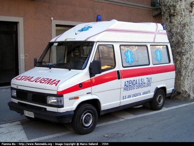 Fiat Ducato I serie 
USL Taranto 1 Presidio Osp. SS Annunziata
Parole chiave: Puglia TA Ambulanza