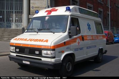 Fiat Ducato I serie 
Croce Rossa Italiana
Delegazione di Lesa VB
CRI 13535
Parole chiave: Piemonte VB Ambulanza