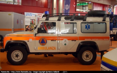 Land Rover Defender 110
Associazione Nazionale Alpini
Sezione di Padova
Squadra Sanitaria Regionale

Parole chiave: Land_Rover Defender_110 Ambulanza Civil_Protect_2011