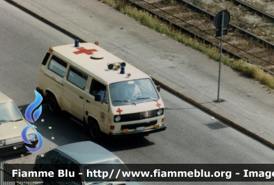 Volkswagen Transporter T3
Croce Rossa Italiana 
Comitato Provinciale Lodi
Parole chiave: Lombardia (LO) Ambulanza Volkswagen Transporter_T3