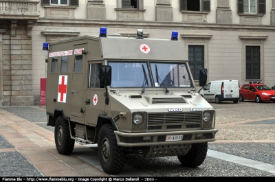 Iveco VM 90
Croce Rossa Corpo Militare
CRI A013D
Parole chiave: Lombardia MI Ambulanza