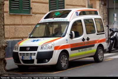 Fiat Doblò II Serie
Pubblica Assistenza Croce Verde Santa Margherita Ligure GE
Parole chiave: Liguria (GE) Servizi_sociali Fiat Doblò_IIserie