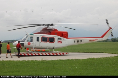 Agusta Bell AB412
118 Piemonte 
Servizio Elisoccorso Regionale
I-SPOT
Parole chiave: Piemonte TO Elisoccoso Elicottero Eliambulanza