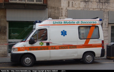 Fiat Ducato II serie
Pubblica Assistenza Croce Verde Santa Margherita Ligure GE
Parole chiave: Liguria (GE) Ambulanza Fiat Ducato_IIserie