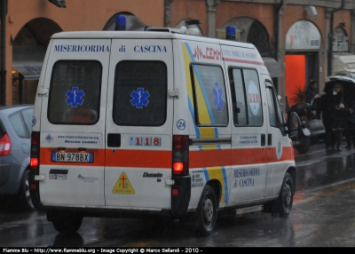 Fiat Ducato II serie
Misericordia di Cascina PI
Parole chiave: Toscana (PI) Ambulanza