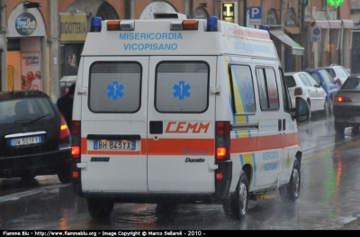 Fiat Ducato II serie
Misericordia di Vicopisano PI
Parole chiave: Toscana (PI) Ambulanza