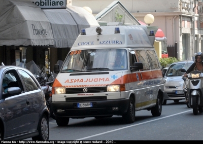 Volkswagen Transporter T4
Croce Azzurra Vallecrosia IM
Parole chiave: Liguria (IM) Ambulanza Volkswagen_Transporter_T4