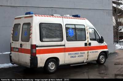 Fiat Ducato II serie
Soccorso Italia Aosta
Parole chiave: Valle_d'Aosta (AO) Ambulanza