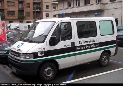 Fiat Ducato II serie
PM Milano
Sommozzatori
vecchia livrea
Parole chiave: Lombardia Mi polizia locale furgoni