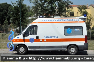 Fiat Ducato III serie
Croce Bianca Venezia Lido Onlus
M 4
Parole chiave: Veneto (VE) Ambulanza Fiat Ducato_IIIserie