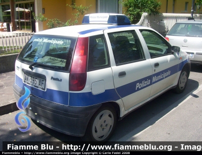 Fiat Punto I Serie 
Polizia Municipale 
Unione dei Comuni dell'Alto Ferrarese
Comune di Bondeno

Parole chiave: Fiat Punto_ISerie PM_Bondeno