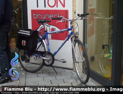 Bicicletta
Polizia Municipale - Stadtpolizei
Brunico - Bruneck (BZ)
Parole chiave: Bicicletta PM Brunico stadtpolizei Bruneck BZ