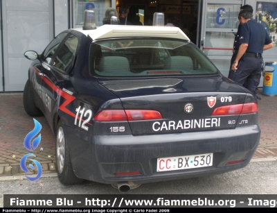 Alfa Romeo 156 II serie
Carabinieri NORM
con falco e stemma baule
CC BX 530 
Parole chiave: Alfa_Romeo 156_IIserie CC NORM CCBX530