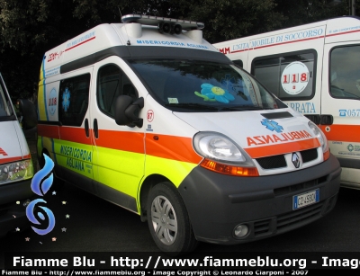 Renault Trafic II serie
Ambulanza della  Misericordia di Agliana, allestimento MAF.
Parole chiave: Renault Trafic_IIserie misericordia agliana MAF