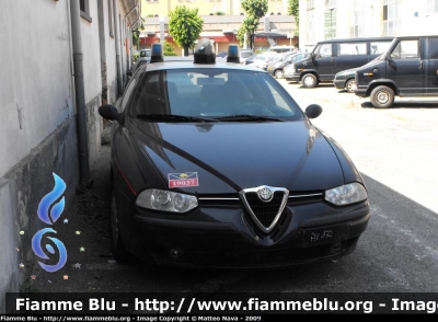 Alfa Romeo 156 I serie
Carabinieri
Nucleo Radiomobile
automezzo dismesso 
CC AV172
Parole chiave: Alfa_Romeo 156_Iserie Carabinieri CC AV172