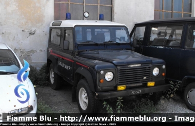 Land Rover Defender 90
Carabinieri
Automezzo Dismesso
CC AE047
Parole chiave: Land_Rover Defender_90 Carabinieri CCAE047