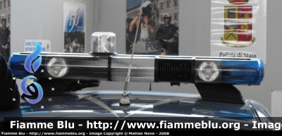 Alfa Romeo 159 
Polizia di Stato
Squadra Volante
Particolare della Barra Lampeggiante
POLIZIA F4401
Parole chiave: Alfa-Romeo 159 Polizia di Stato squadra volante_POLIZIAF4401