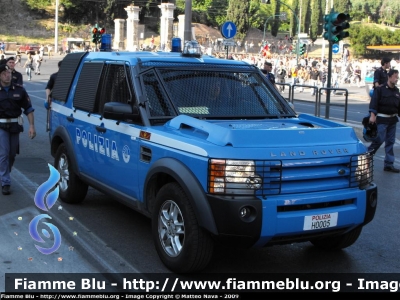 Land Rover Discovery 3
Polizia di Stato
Reparto Mobile di Roma
Polizia H0005
Fuoristrada protetto 
Parole chiave: Land_Rover Discovery_3 PoliziaH0005