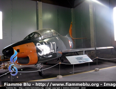 Fiat G-91 T
Aeronautica Militare Italiana
Museo Storico
Vigna di Valle (Rm)
Parole chiave: Fiat G-91T