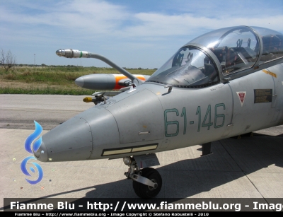 Aermacchi MB-339 CD
Aeronautica Militare Italiana
61° Stormo
61-146
Parole chiave: Aermacchi MB-339CD giornata_azzurra_2008