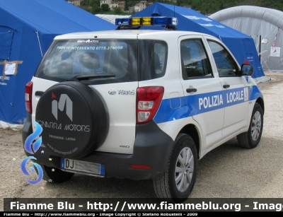 Daihatsu Terios II serie
Polizia Locale
Boville Ernica (FR)
Autovettura - Giotto 02
Parole chiave: Daihatsu Terios_IIserie