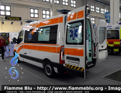Renault Master IV Serie
Bollanti Veicoli Sanitari
Veicolo Dimostrativo
In esposizione al REAS 2010
Parole chiave: renault master_IVserie ambulanza