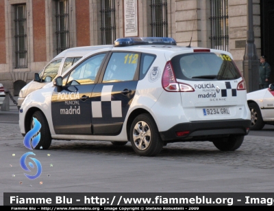 Renault Scenic III serie
España - Spagna
Policía Municipal
Madrid

Parole chiave: Renault Scenic_IIIserie