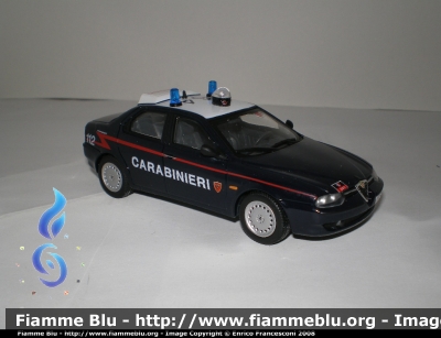 Alfa Romeo 156
Carabinieri
Nucleo Radiomobile
Versione con sistema Falco
Parole chiave: Modellismo Enrico Francesconi Bradipo Carabinieri