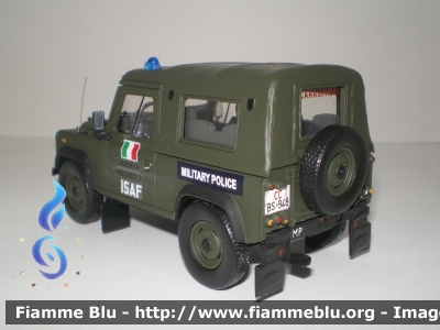 Land Rover AR 90
Carabinieri
I RGT Tuscania
Missione ISAF
Modello in scala 1/43
Parole chiave: Land_Rover AR_90 Carabinieri Tuscania