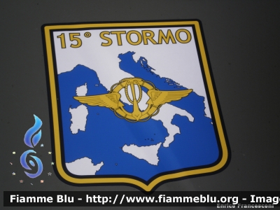 Stemma 15° Stormo
Aeronautica Militare Italiana
Stemma 15° Stormo Cervia (RA)
