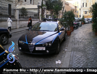 Alfa Romeo 159
Polizia Penitenziaria
Autovettura Utilizzata dal Nucleo Radiomobile per i Servizi Istituzionali
POLIZIA PENITENZIARIA 567 AE
Parole chiave: Alfa Romeo 159 Polizia Penitenziaria