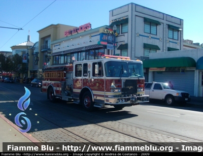 American LaFrance
United States of America - Stati Uniti d'America
San Francisco Fire Department
SFFD 
Parole chiave: American LaFrance/LTI Tractor Drawn_SFFD