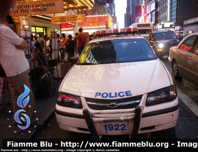 Chevrolet Impala
United States of America - Stati Uniti d'America 
New York Police Department 
Parole chiave: Chevrolet Impala
